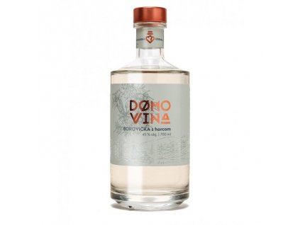 Domovina Borovička s horcom 45% 0,7l (čistá fľaša)