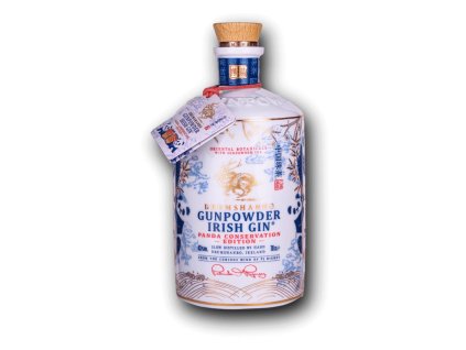irsky gin drumshanbo gunpowder panda conservation limited edition 1