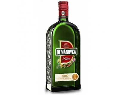 Demänovka Bylinná Horká 38% 0,5l (čistá fľaša)