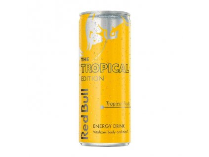 Red Bull The Tropical Edition 250ml plech + ZO 0,15€/ks