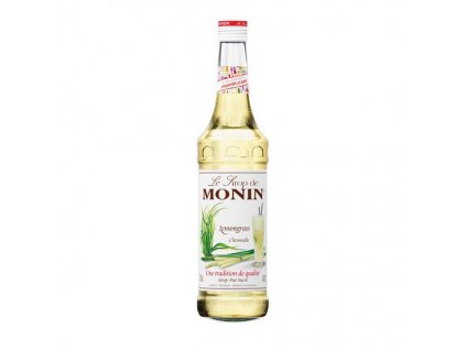 monin lemongrass citronova trava sirup 07 l