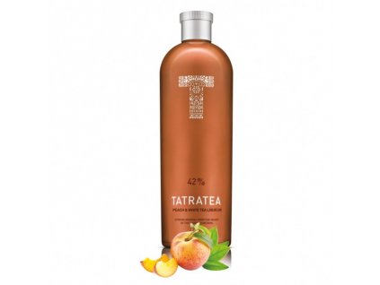 TATRATEA 42% 0,7l Peach Tea - White