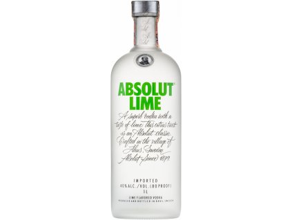 absolut lime 1l