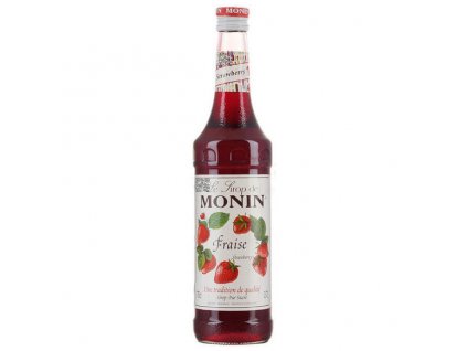 Monin Syrup Strawberry 70cl 600x582