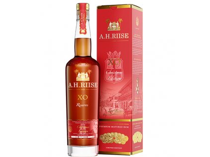 Rum A H RIISE XO Reserve Christmas 40 0 7L BOX