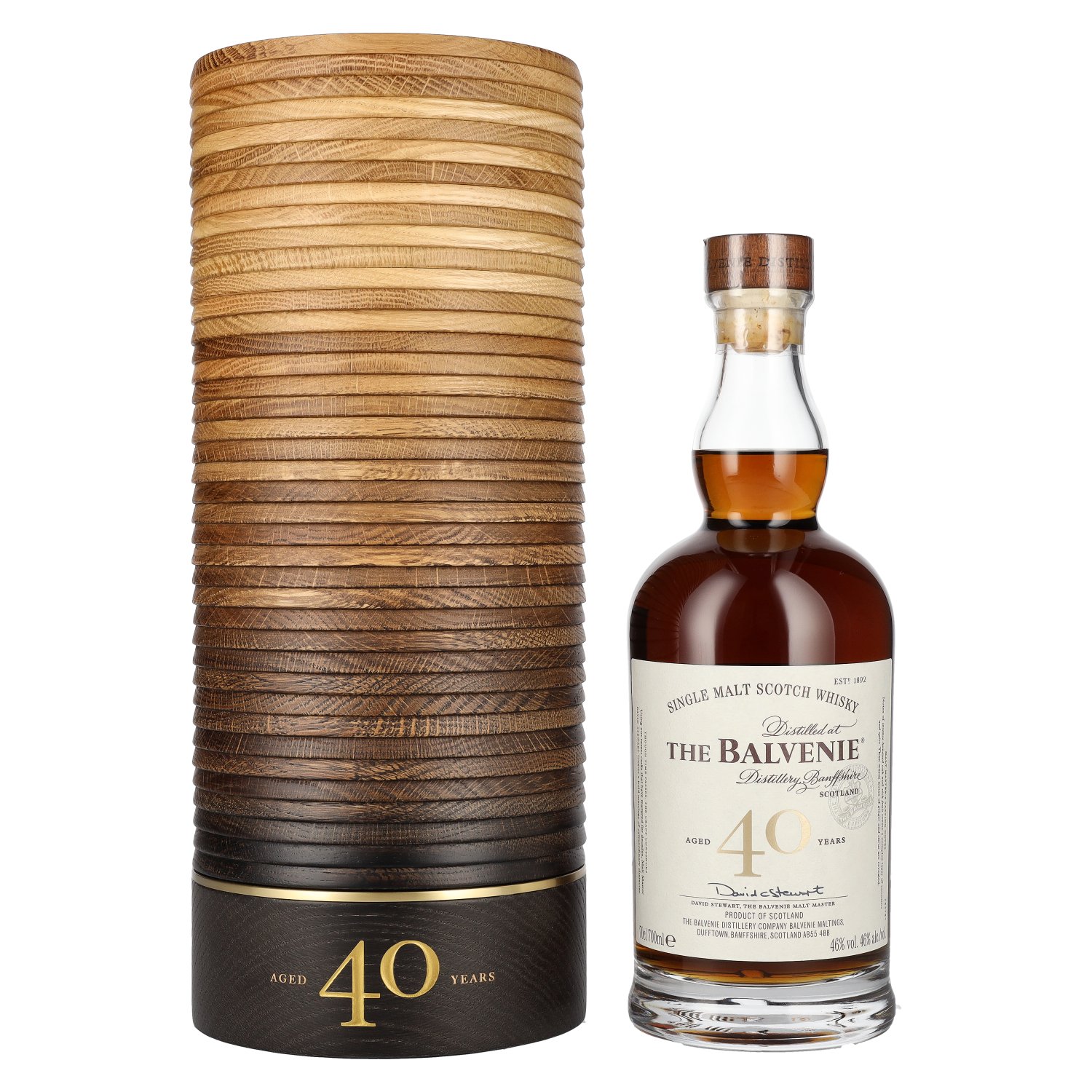 The Balvenie 40 Years Old Single Malt Scotch Whisky 46% 0,7l