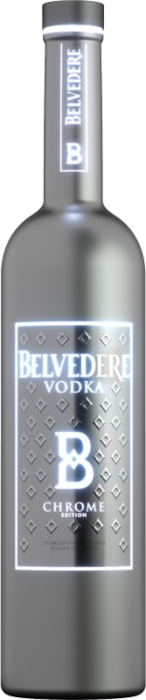 Belvedere Belveder Vodka Pure Chrome 40 % 1,75L