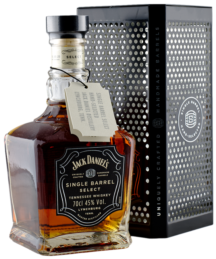 Jack Daniels Single Barrel Select 45% 0,7l kovová krabica