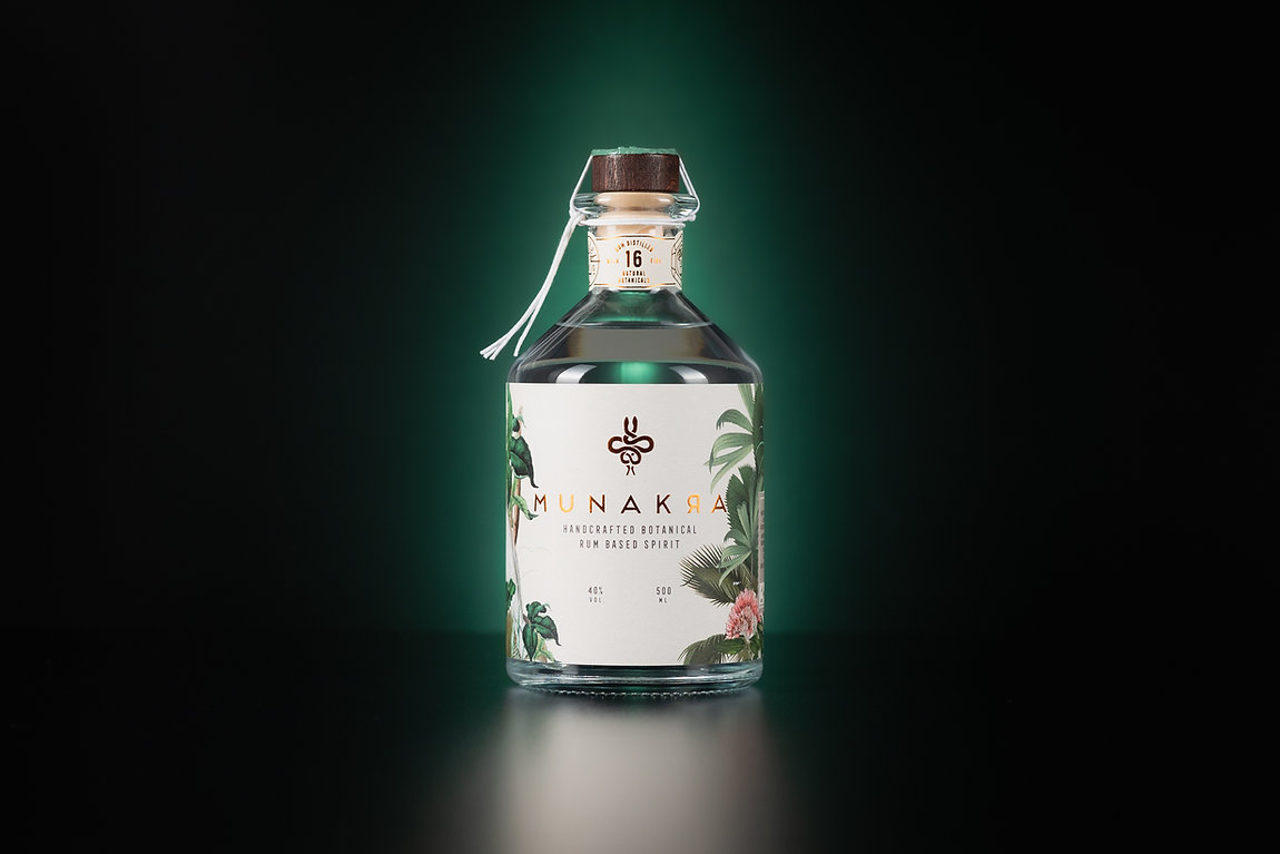 Munakra Botanical White Rum 40% 0,5l