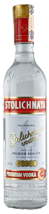 Vodka Stolichnaya 40% 0,7l