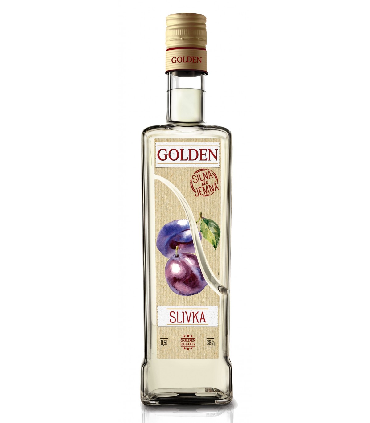 Golden Slivka 38%, 0,5l