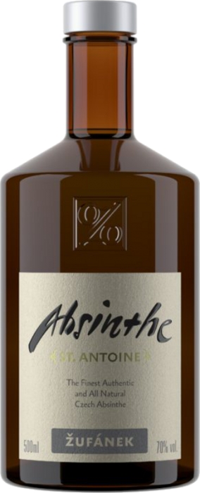 Žufánek Absinth St. Antoine 70% 0,5 l (čistá fľaša)