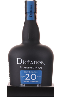 Dictador 20YO 40% 0,7l (čistá fľaša)