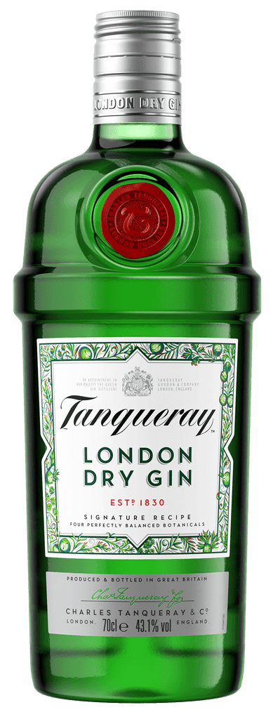 Tanqueray Gin 43,1%, 0,7l (čistá fľaša)