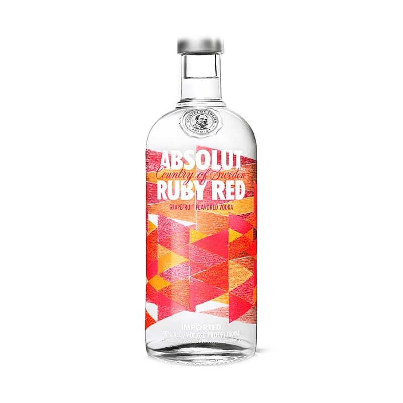Absolut Ruby Red 40% 0,7l (čistá fľaša)
