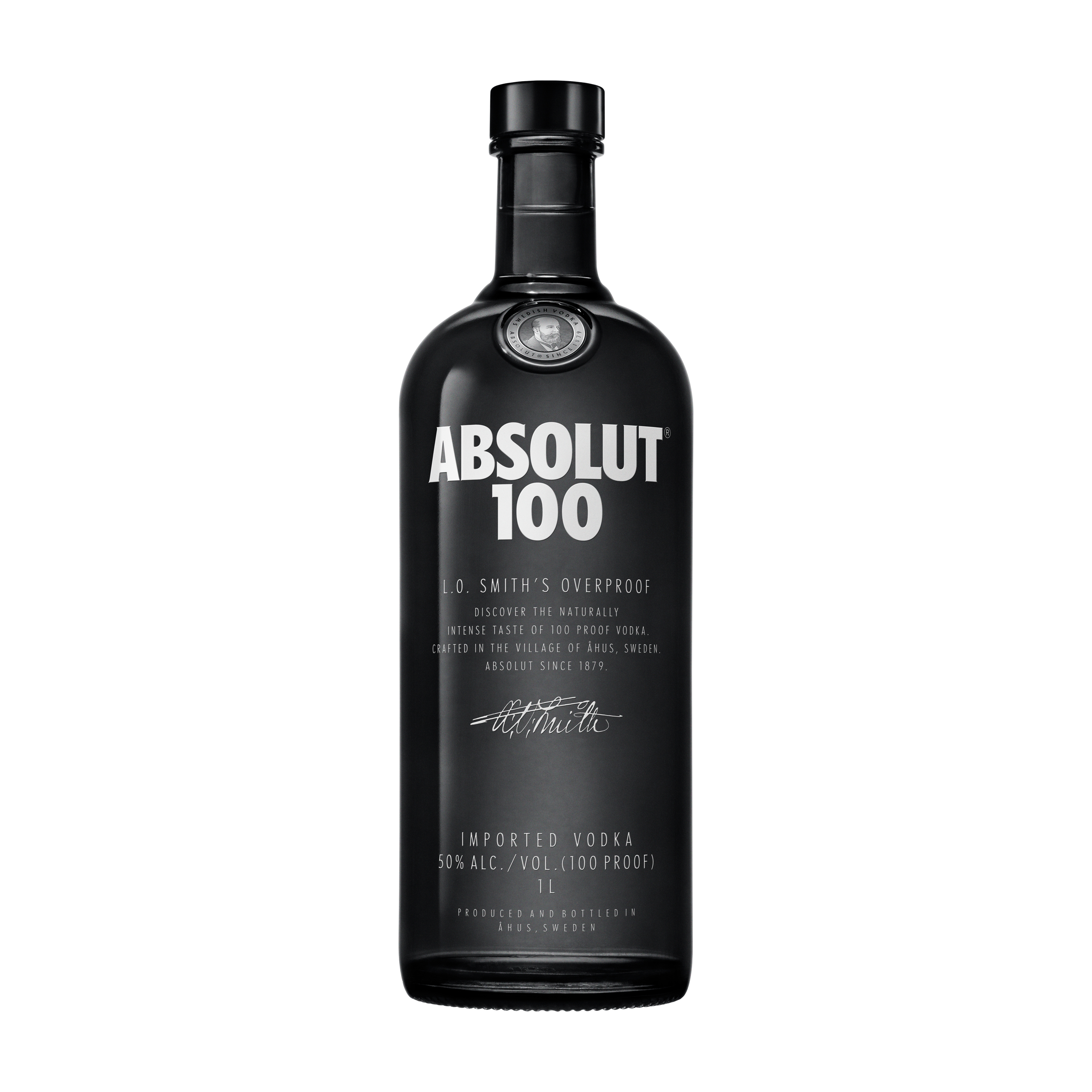 Absolut 100 50% 1 l (čistá fľaša)