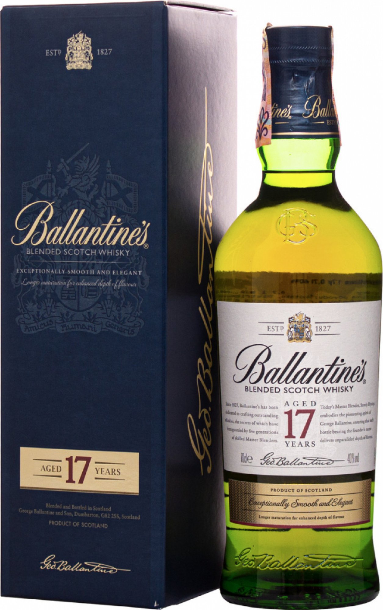 Ballantine´s 17YO 40% 0,7l (kartón)