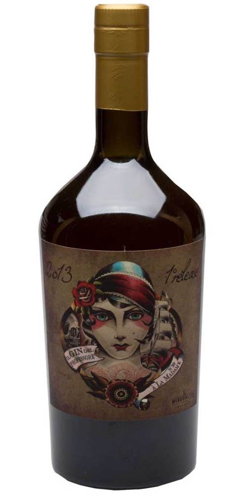 Gin Del Professore Madame 42,9% 0,7l (čistá fľaša)