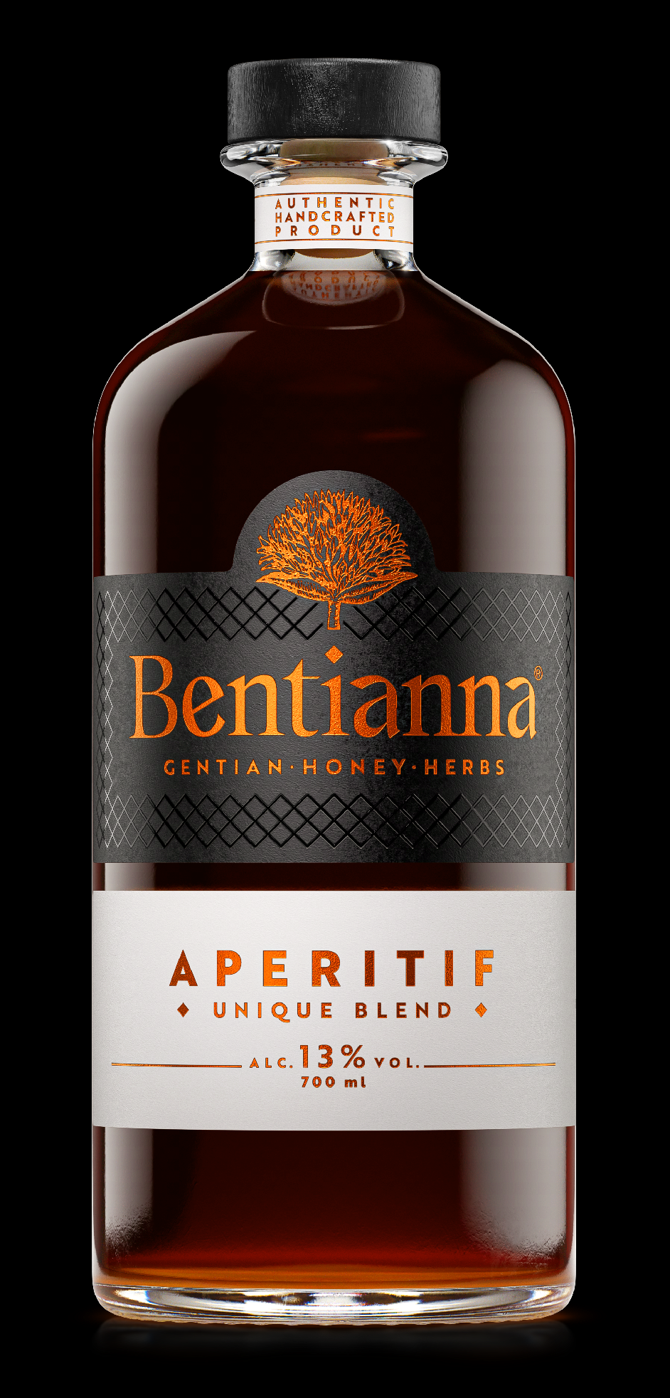 Aperitif Bentianna 13% 0,7 l (čistá fľaša)