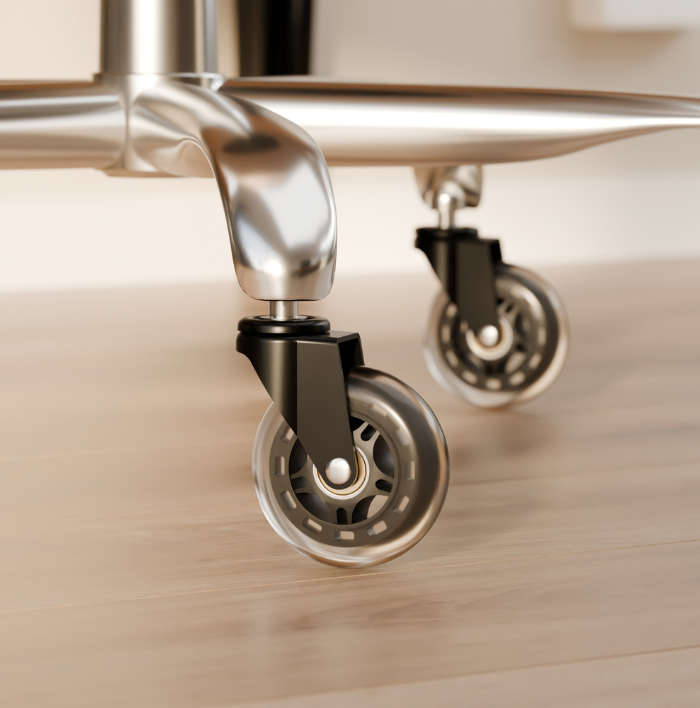 Jak vybrat kolečka pro kancelářské židle