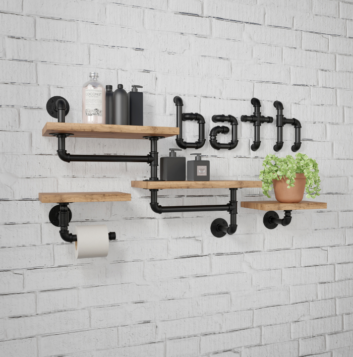 Inspirace na kreativní využití trubkového systému Rusticline