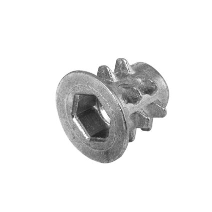 Zavrtávací matice s límcem M5x10mm, 4 ks