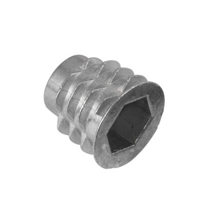 Zavrtávací matice s límcem M6x13mm, 4 ks
