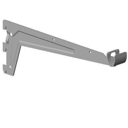 Nosník pro šatní tyč 250mm, bílý