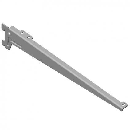 Bočný nosník 380mm, strieborný, 1 pár