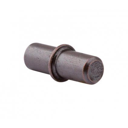 Podperka políc, priemer 5mm, bronz patina, 20 ks
