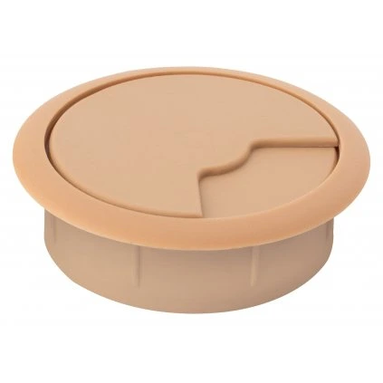 Káblová prechodka, priemer 60mm, plast, buk