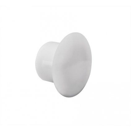 Záslepka, priemer 8mm, plast, biela, 10 ks
