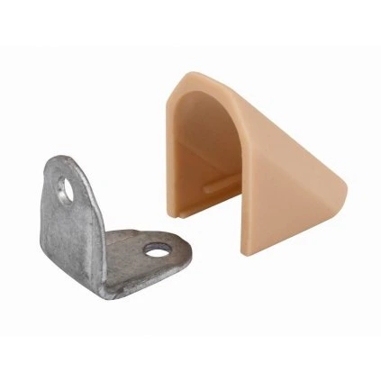 Spojovací uholník s krytkou, béžový