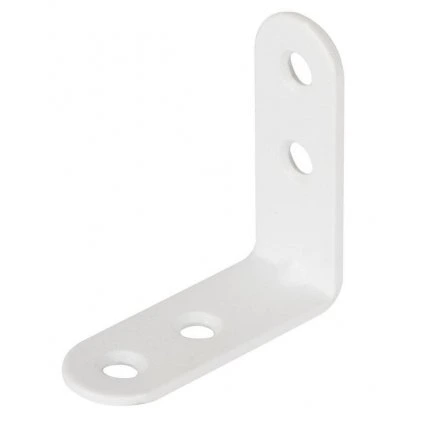 Spojovací uholník 40x40x15mm, biely