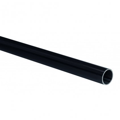 Šatní tyč, délka 2000mm, průměr 20mm, černá