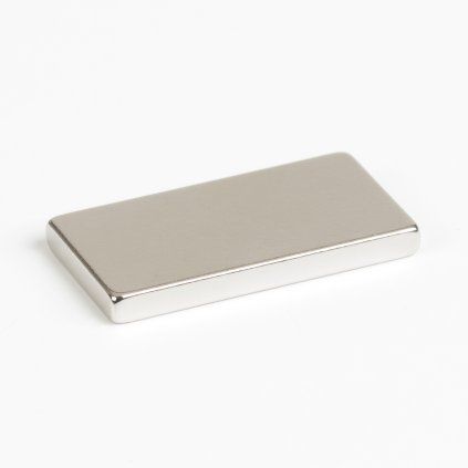 Magnet neodym kváder 20x10x2mm, priľnavosť 2kg, 6 ks