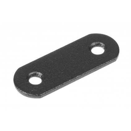 Spojovací plech 40x15x2mm, čierny