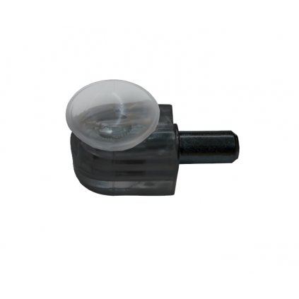 Podpěrka skleněných polic průměr 5mm, s přísavkou, délka čepu 9 mm,černá, 8 ks