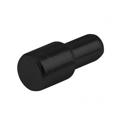 Podperka políc priemer 3/5mm, čierna, 20 ks