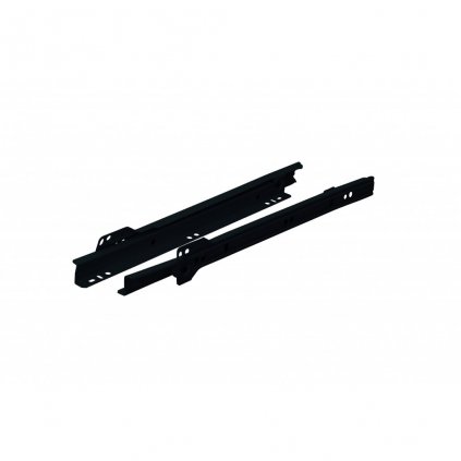 Rolničkový výsuv délka 300mm, černý, 20kg