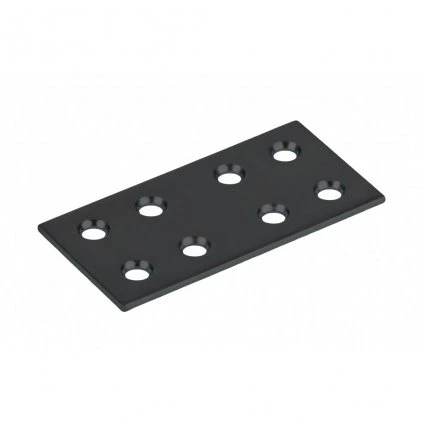 Spojovací plech 60x30mm, čierny
