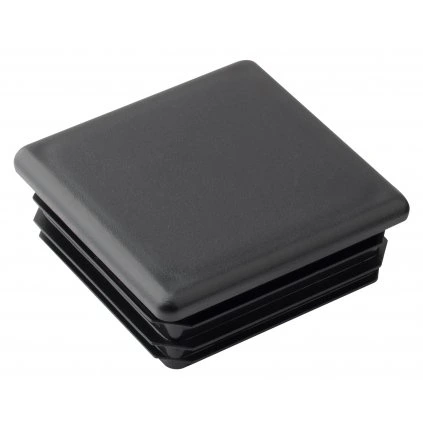 Zátka 60x60mm, plast, čierna