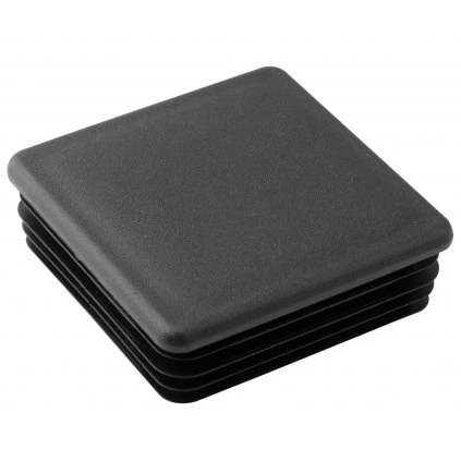 Zátka 80x80mm, plast, čierna