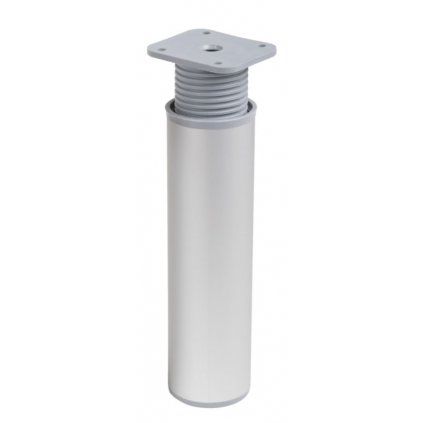 Nábytková noha průměr 40mm, výška 150mm, aluminium optik