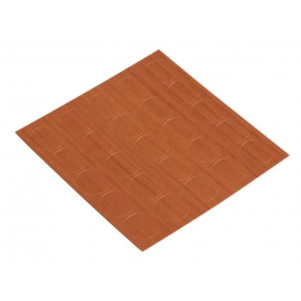 Samolepiace krytky, priemer 14mm, čerešňa, 25 ks