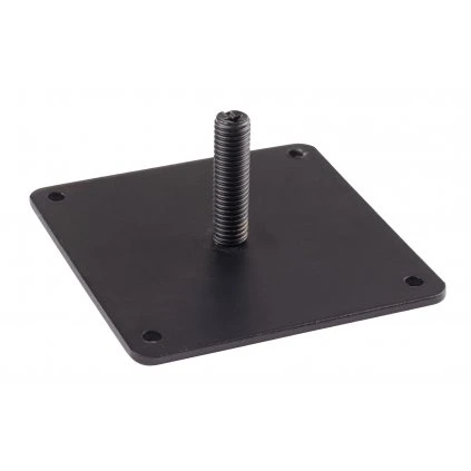 Stavacia platnička 90x90mm, M10, čierna