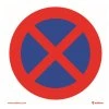 Zákaz zastavenia, 92x92mm, plastová tabuľka