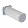 Nábytková noha guľatá, priemer 40mm, výška 100mm, aluminium optik