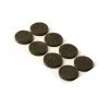 Filcové podložky, priemer 24mm, samolepiace, hnedé, 8 ks