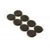 Filcové podložky, priemer 24mm, samolepiace, hnedé, 32 ks